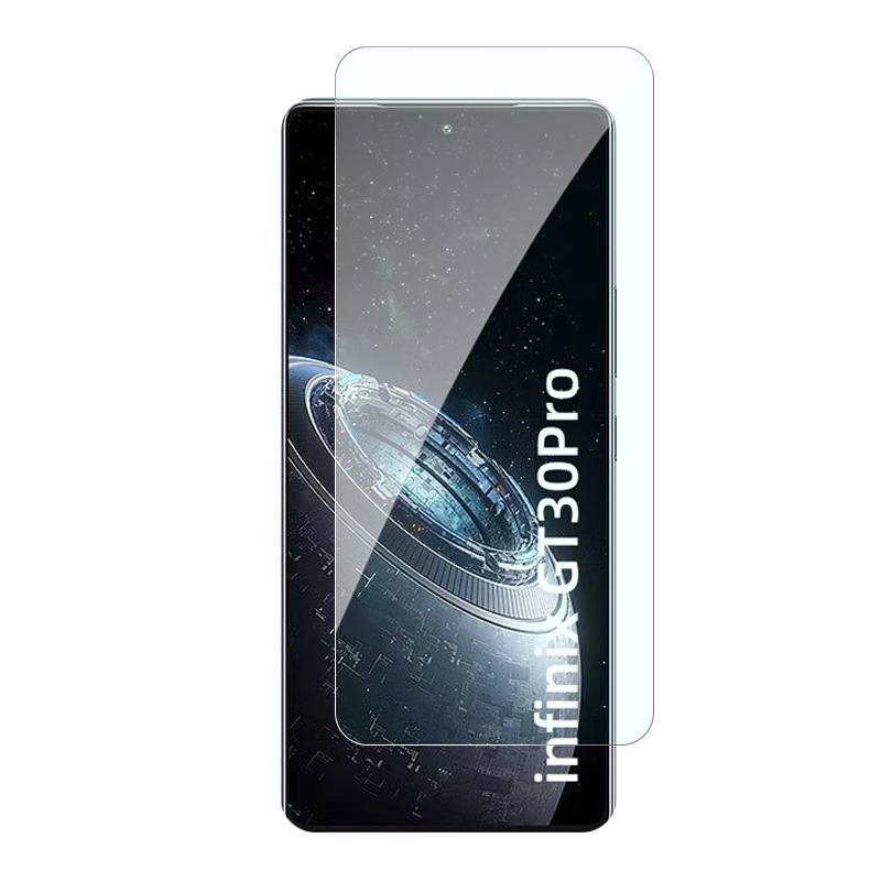 [2 Pack] Designed for Infinix GT 30 Pro Tempered Glass Screen Protector, 3D Curved Glass, Anti Scratch, Bubble Free