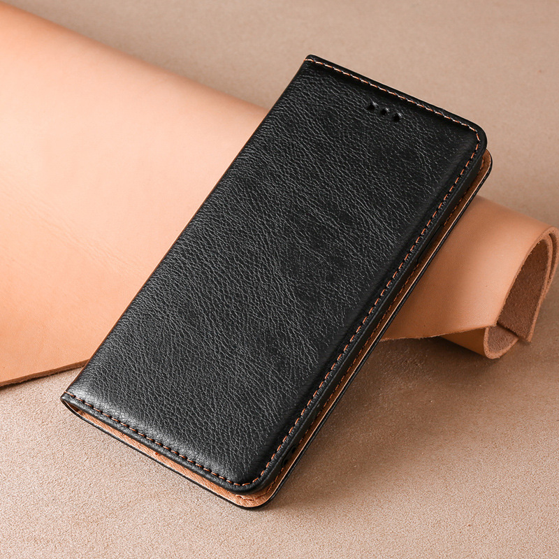 Tecno Spark 50 Leather Case, Wallet Folio Case with Magnetic Closure Kickstand Card Slots Flip Book Cover