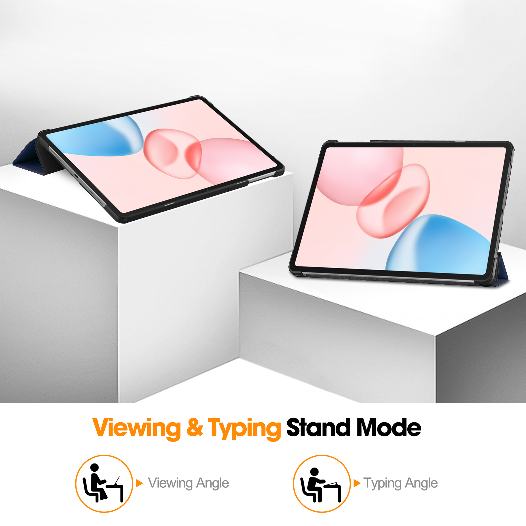 Honor Pad 20 Pad 10 12.1 inch Tablet Case,Multi-Viewing Angles, PU Leather Smart Cover with Auto Sleep Wake Feature for Honor Pad 20 Pad 10 12.1 inch