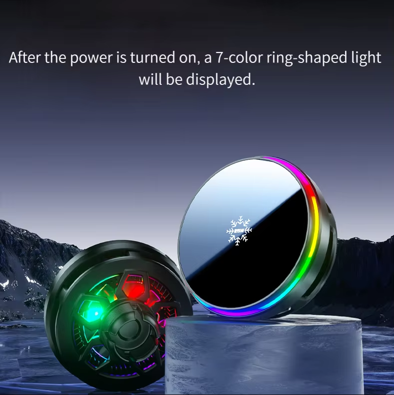 Qi2.2 Magnetic 25W Car Charger Semiconductor Cooling Wireless Car Mount MagSafe Air Vent Holder for iPhone Samsung