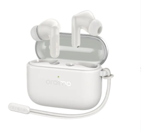 Oraimo SpaceBuds Lite 2 Immersive Portable True Wireless Earbuds with AI translation ,Sound 360 Spatial Audio & Anti-Lost Lanyard Included