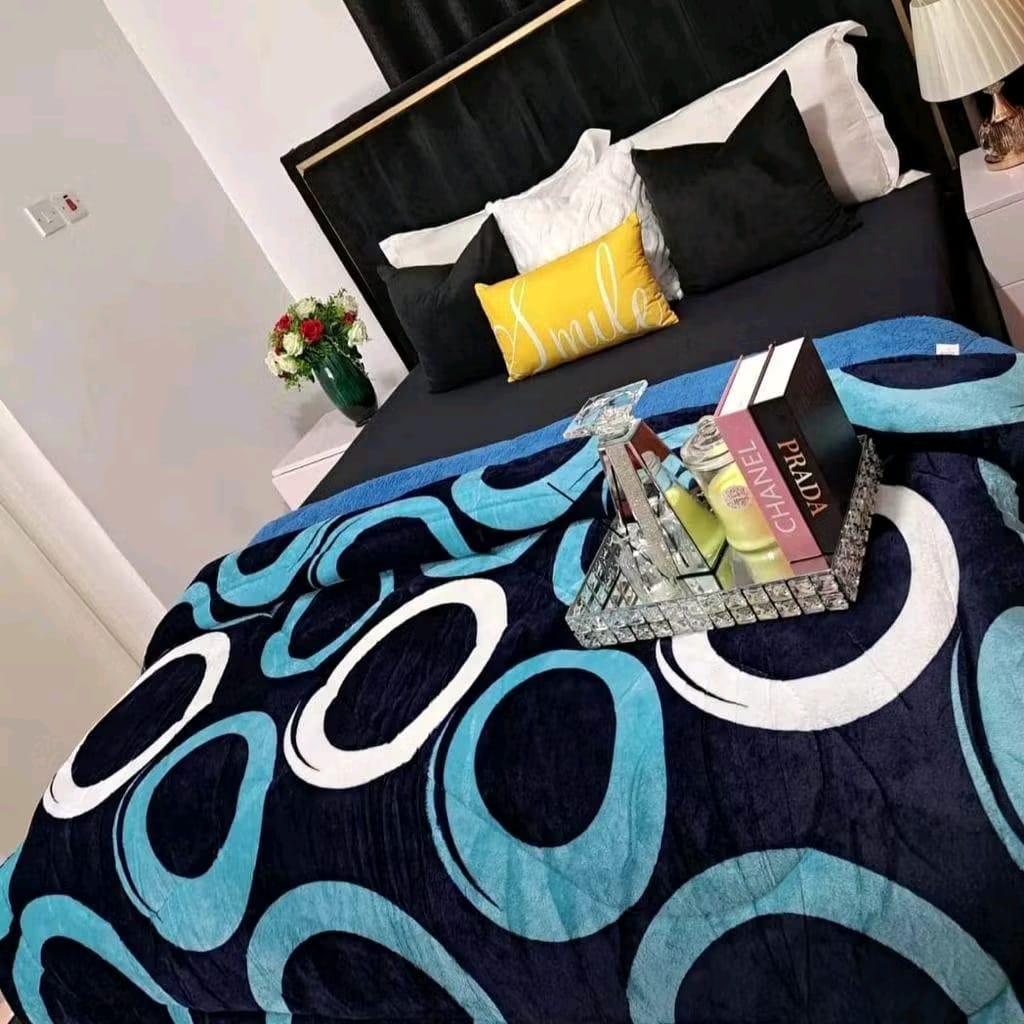 Soft Velvet Woolen Duvet Blanket Set –  Luxurious  Bedding, Ultra-Warm Heavy Comforter for Cold Weather
