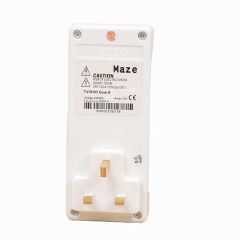 Maze Fridge Guard + TV Guard Surge Protectors 13A (Pack of 2) - Low Voltage Protection, Spike/Surge Protection, High Voltage Disconnect 230VAC