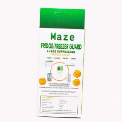 Maze Fridge Guard + TV Guard Surge Protectors 13A (Pack of 2) - Low Voltage Protection, Spike/Surge Protection, High Voltage Disconnect 230VAC
