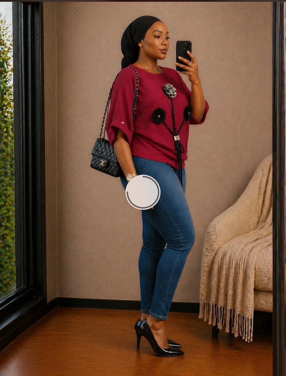 Ladies Sexy sweater Tops