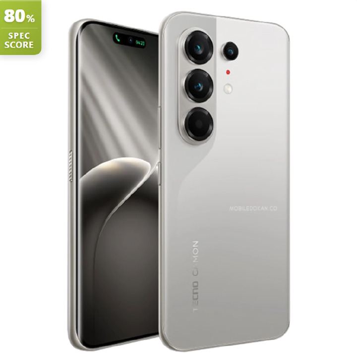 Tecno Camon 50 Pro 256GB+8GB RAM 6.78" 120Hz AMOLED MTK Helio G200 Ultimate 45W 6500mAh 50MP Dual Speaker Android16 IP68/IP69 Dust Water Resistance Dual Sim Smart Phones
