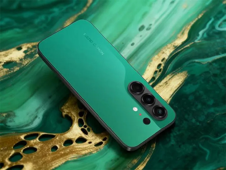 Tecno Camon 50 Pro 256GB+8GB RAM 6.78" 120Hz AMOLED MTK Helio G200 Ultimate 45W 6500mAh 50MP Dual Speaker Android16 IP68/IP69 Dust Water Resistance Dual Sim Smart Phones