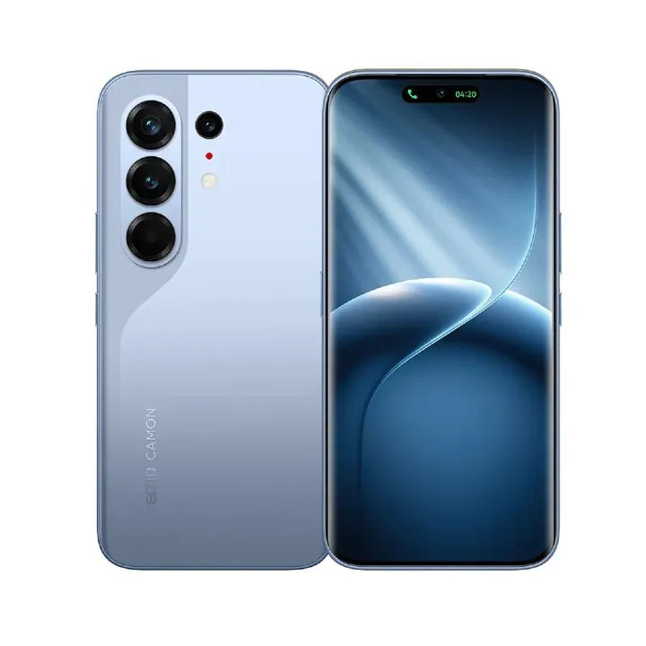 Tecno Camon 50 Pro 256GB+8GB RAM 6.78" 120Hz AMOLED MTK Helio G200 Ultimate 45W 6500mAh 50MP Dual Speaker Android16 IP68/IP69 Dust Water Resistance Dual Sim Smart Phones