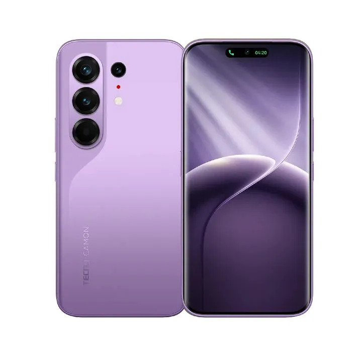 Tecno Camon 50 Pro 256GB+8GB RAM 6.78" 120Hz AMOLED MTK Helio G200 Ultimate 45W 6500mAh 50MP Dual Speaker Android16 IP68/IP69 Dust Water Resistance Dual Sim Smart Phones