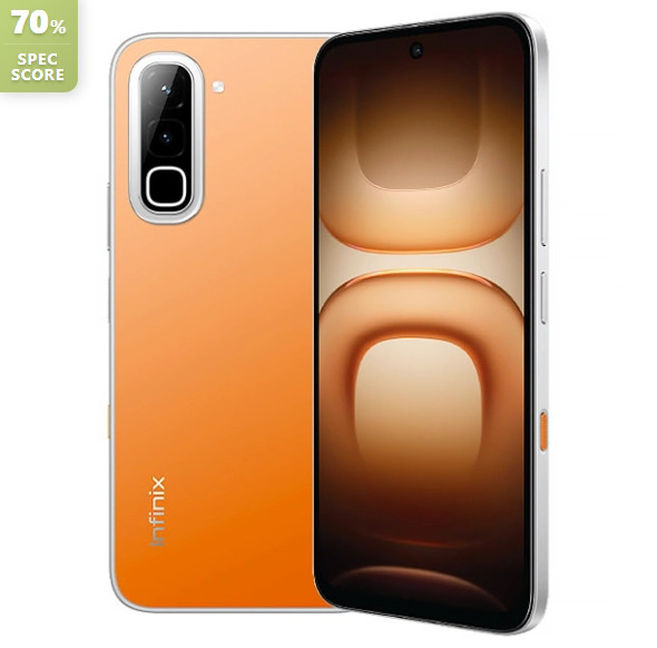 Infinix Hot 70 8(4+4)GB RAM+128GB 6.78'' 120Hz 4G Slim Phone Dual SIM 6000mAh 45W Fast Charging 50MP Camera Side Fingerprint Lock IP64 Gyroscope G100 Ultimate One-Tap AI Smart Phones
