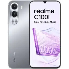 New Arrival Realme C100i Smartphone 128GB ROM+4GB 64GB 4GB 7000mAh Battery 6.8 Inches Screen Dual Sim IP64 Dust & Water resistance Android 16 12 Months warranty Smart Phones
