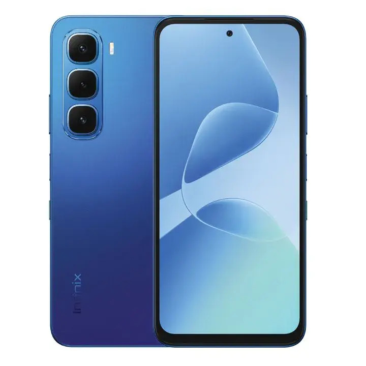 New Arrival Infinix Hot 60i 128GB+6GB 6.7" 120Hz Screen 4G Phone Dual SIM 5160mAh Battery 45W Charging 50MP Camera Fingerprint Lock Android 15 G81 Ultimate Smart AI Phones