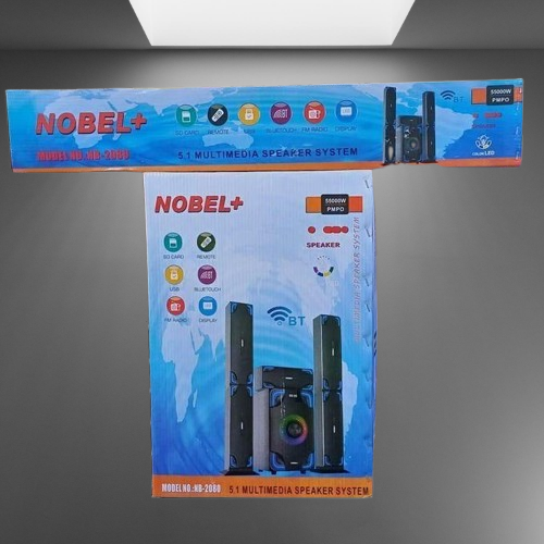 5.1 Multimedia Speaker System Tall Boy Speakers BT Home Theater -55000W PMPO