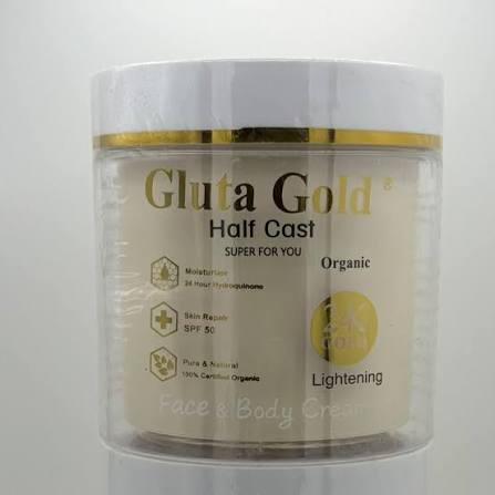 Gluta Gold Half Cast Lightening Face & Body Cream