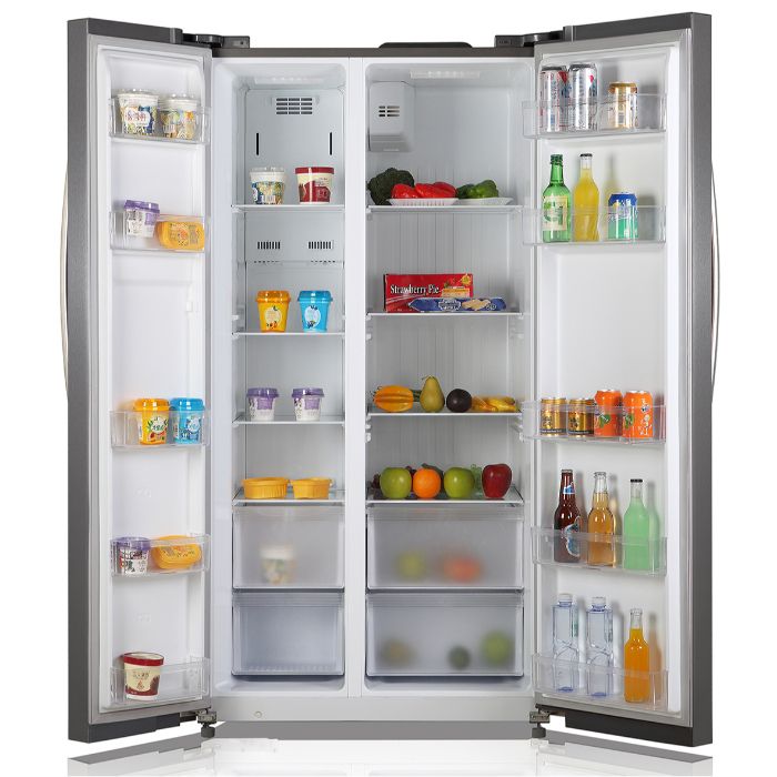 RAMTONS 527 LITERS SIDE BY SIDE DOOR LED NO FROST FRIDGE- RF/265