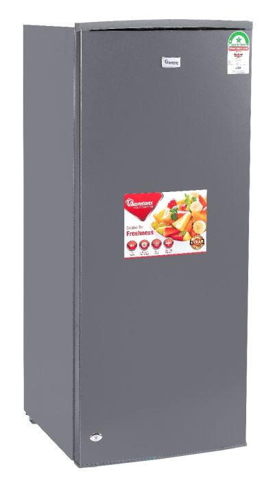 Ramtons 190 LITRES SINGLE DOOR DIRECT COOL FRIDGE, SILVER- RF/140
