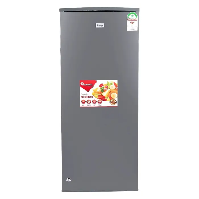 Ramtons 190 LITRES SINGLE DOOR DIRECT COOL FRIDGE, SILVER- RF/140