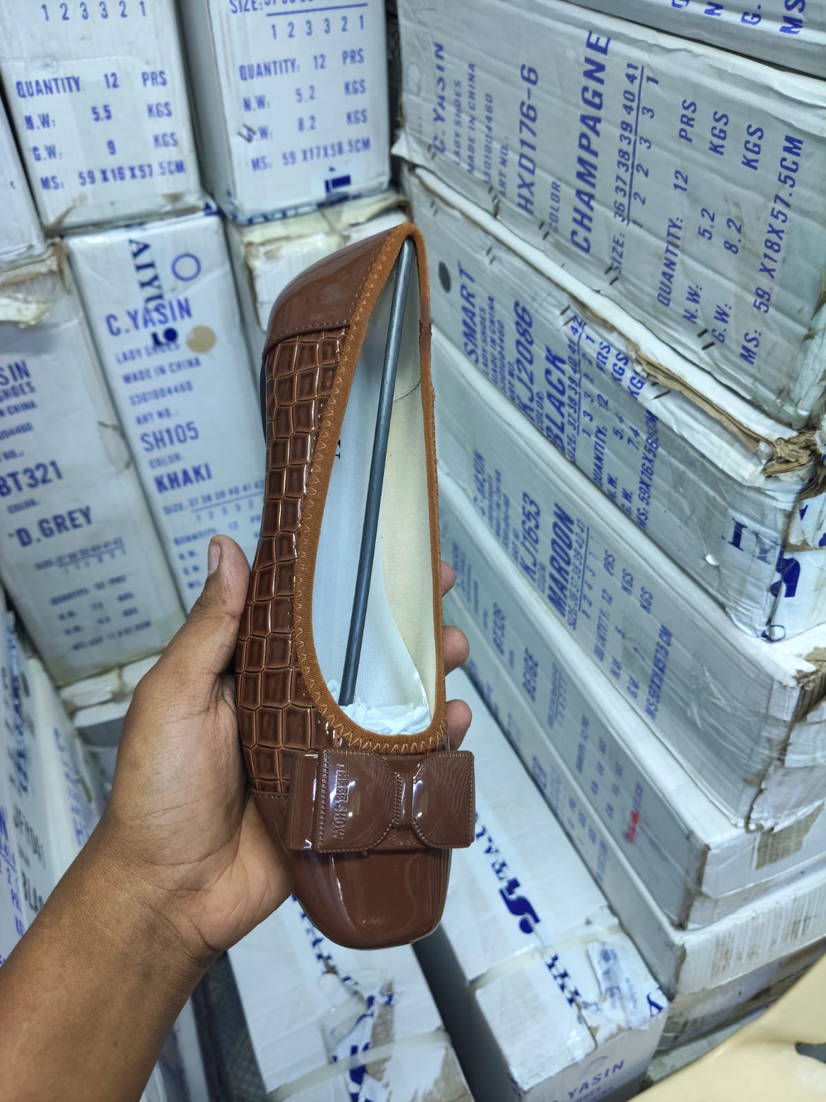 Taiyu Quality 🔥 leather fashionable Taiyu  ladies 💥  women flat official shoes 💯