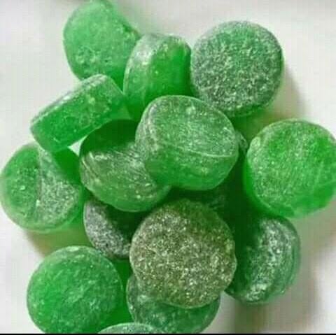 Koo sweets with menthol and mint