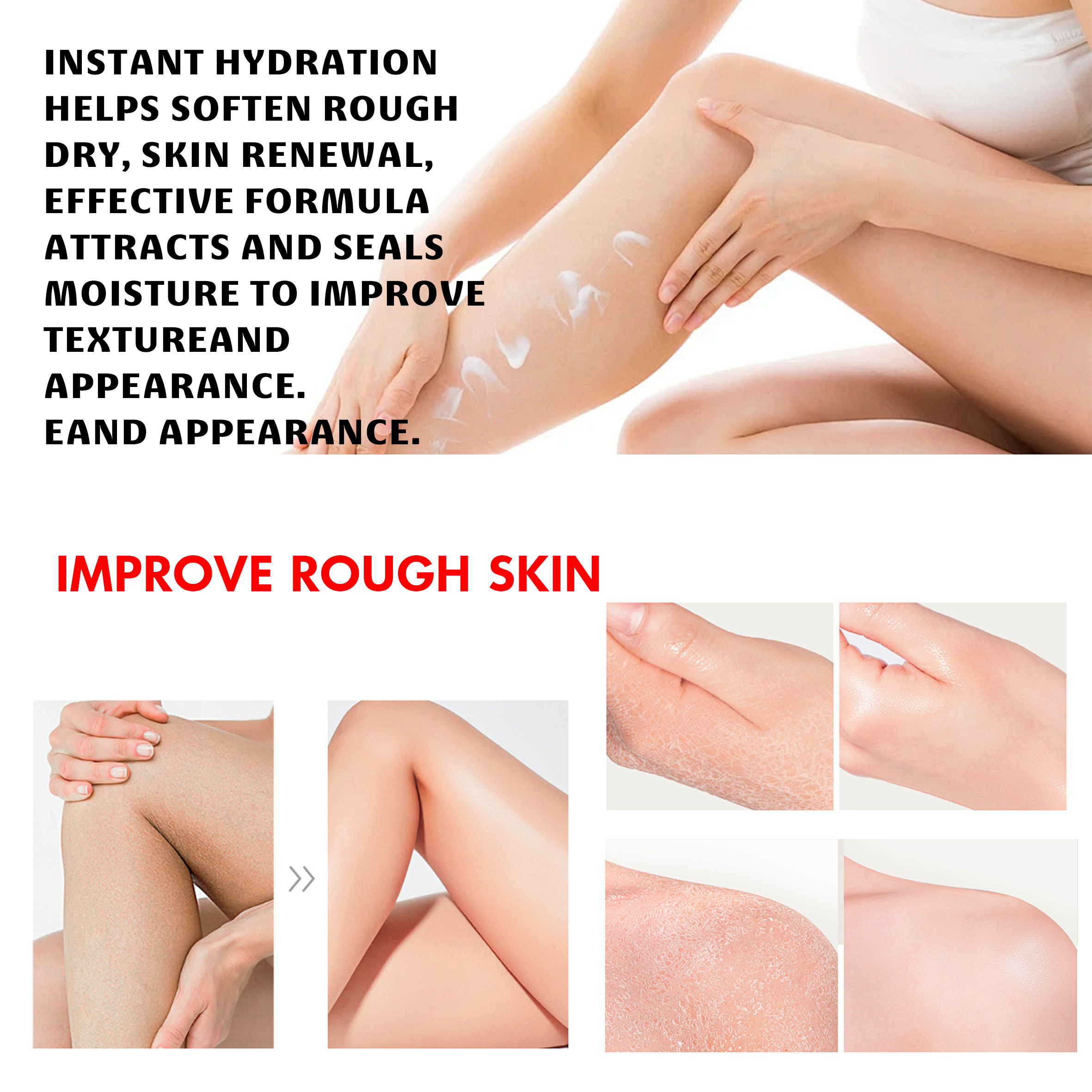 Dr. Davey Glycolic Acid Anti-Aging & Glow Hand and Body Lotion 500ml Lactic Acid Moisturizing Nourish Deep Hydration Skin Repair Smooth Soft Radiance For Dry Rough Aging Skin