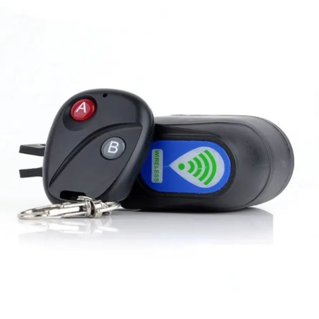 Wireless Bike Alarm 110dB Anti-Theft Vibration Sensor with Remote Control Bicycle Cycling Accessories Siren Lock Smart Foot Scooter Parking Security Guard Device Cool Gadget Waterproof E Bike