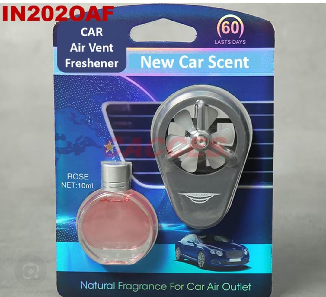 NEW ARRIVAL – CAR AIR FRESHENER FOR AIR OUTLET 🌸LONG-LASTING NATURAL FRAGRANCE FOR A FRESH & RELAXING DRIVE ✨Premium 10ML Car Air Freshener Designed for Car Air Vents & Air