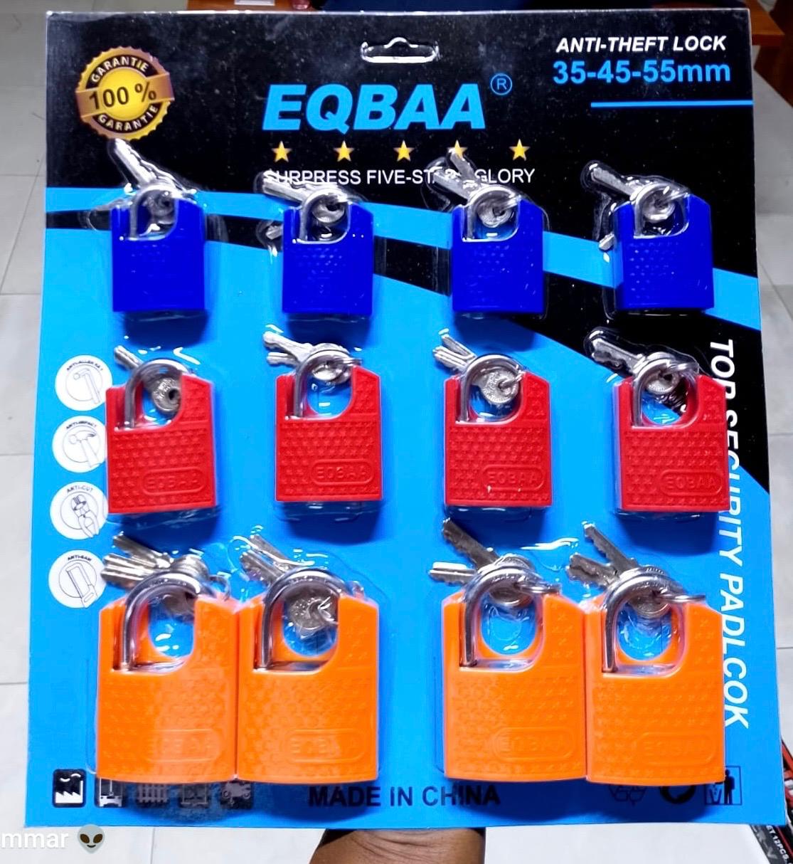 EQBAA PADLOCK SET