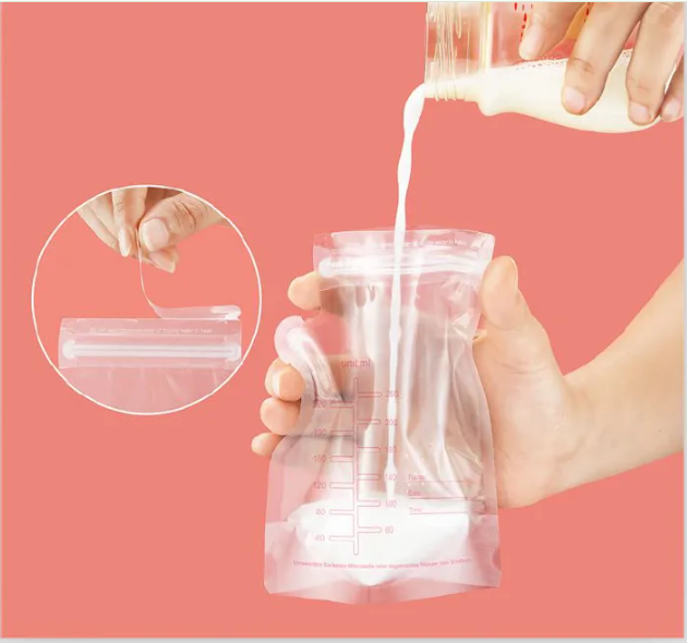 Healthy Manual Breast Pump for Breastfeeding Mothers + Free Baby Bottle Cap & 30pcs Breast Milk Storage Bags | Portable, Hygienic, BPA-Free, Strong Suction, Comfortable Breastfeeding Solution