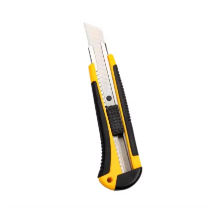 Utility Knife, Retractable Box Cutter with Blade Included,TPR Handle, ABS Body and Stainless Blade Slot Utility Knife, Retractable Box Cutter with Blade Included,TPR Handle, ABS Body and Stainless