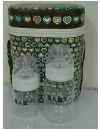 Bottle Warmer with Pair of Feeding Bottles – Fast Heating, Safe Temperature Control, Baby Milk & Food Warmer, BPA-Free, Portable & Easy to Use Baby Feeding Essential