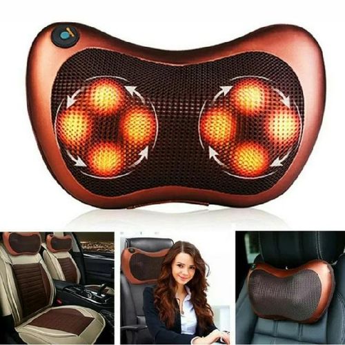 Car and Home Massager Pillow Automobiles Home Dual-uses Infrared Heating Massager...