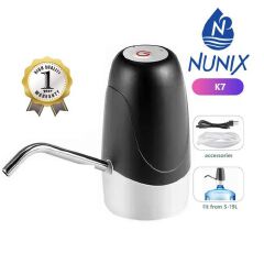 Nunix Electric Water PumpDrinking Water Bottle Pump USB Charging Automatic Automatic electric suction device is very convenient and useful. It turns the dark space into a bright lighted one, which is