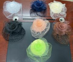 Fashion Fascinators Hats Cocktail Tea Party Headwear With Veil