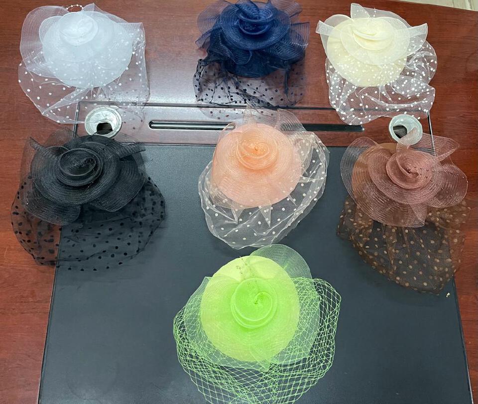 Fashion Fascinators Hats Cocktail Tea Party Headwear With Veil