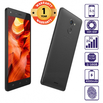INFINIX Hot 4 X557 Lite, 5.5" Screen, 16GB ROM, 1GB RAM, 8MP Camera, Best Deal Smart Mobile Phone