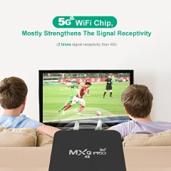 Mxq Smart Android Tv Stick - 4K - 5G - Android 10 TV Box android Tv Stick 4Gb Ram  32GB Rom