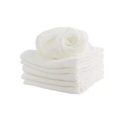 Fashion 6PCs Pure Cotton Nappie Liners Give your baby the greatest comfort with the softest touch. Made of pure cotton super absorbent fabric.