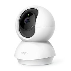 TP-Link Tapo Pan Tilt Home Security WiFi Camera Crystal Clear 3MP TPLink White as picture