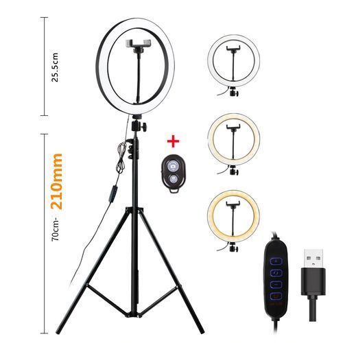 18Inch Ring Light + 2M Tripod Stand + Remote