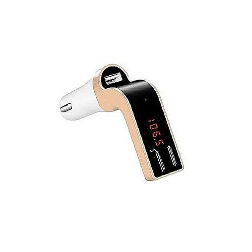 Generic Car Charger Modulator -BT FM Aux SD USB AudioMusicAudio Transmitter FM Transmitter Handsfree Dual USB Charging Safety Hammer 24V