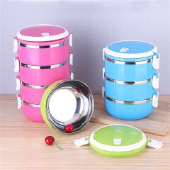 Jamespot 3-Layer Student Stainless Steel Lunch Box