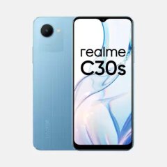 Realme C30S 6.5'',IPS LCD(3GB + 64GB) 5000mAh (Dual SIM),8MP,.sided Fingerprint//smartphone Black / Realme phone /Realme smartphone /Realme Android phone