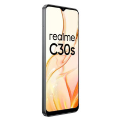 Realme C30S 6.5'',IPS LCD(3GB + 64GB) 5000mAh (Dual SIM),8MP,.sided Fingerprint//smartphone Black / Realme phone /Realme smartphone /Realme Android phone