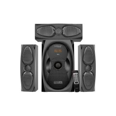 Vitron V652 3.1Ch Bluetooth Speaker System, 8000W PMPO - Black