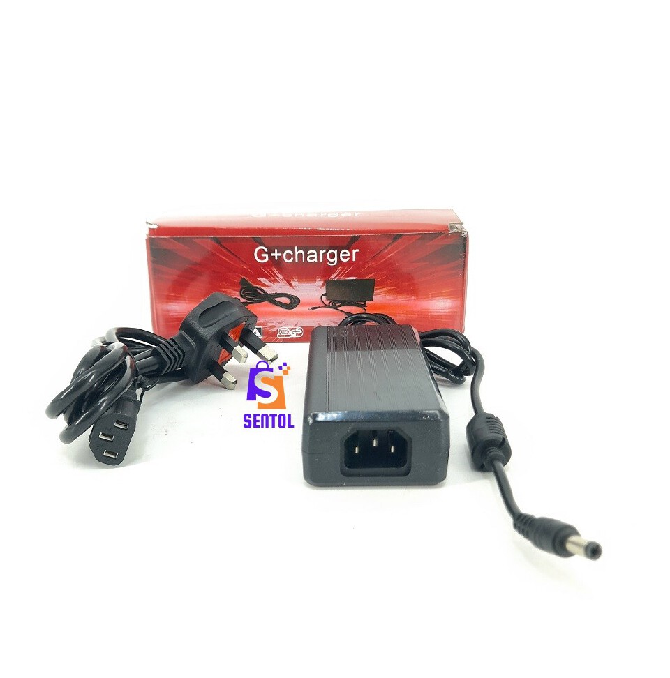 12V 5A DC G+ Power Adapter Charger with UK Plug