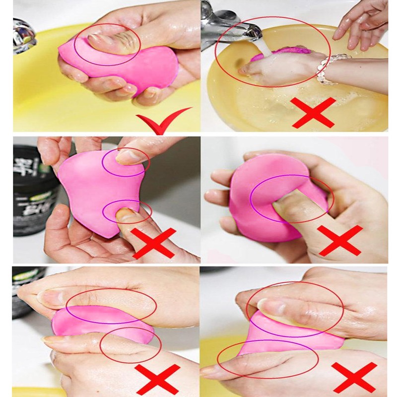 Cute Water Drop Shape Great Beauty Face Sponge Makeup Sponge Makeup Foundation Powder