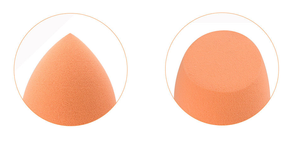Pro cosmetics sponge for makeup puff  foundation  make up tools orange egg