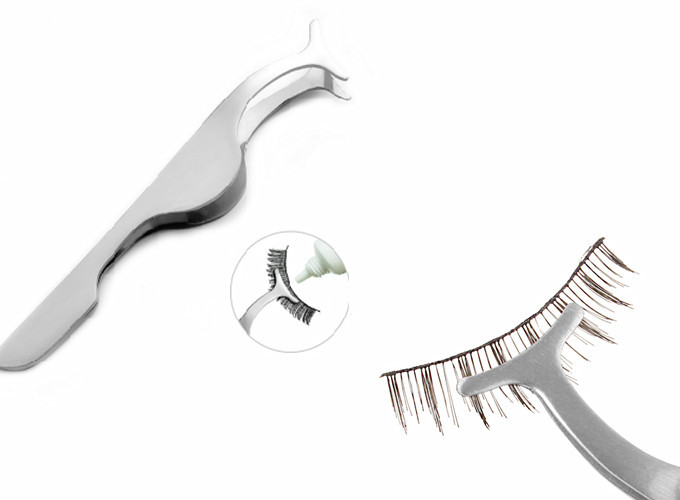 Eyelash Curler False Fake Eyelashes clip stainless steel Eye Lash metic Tool