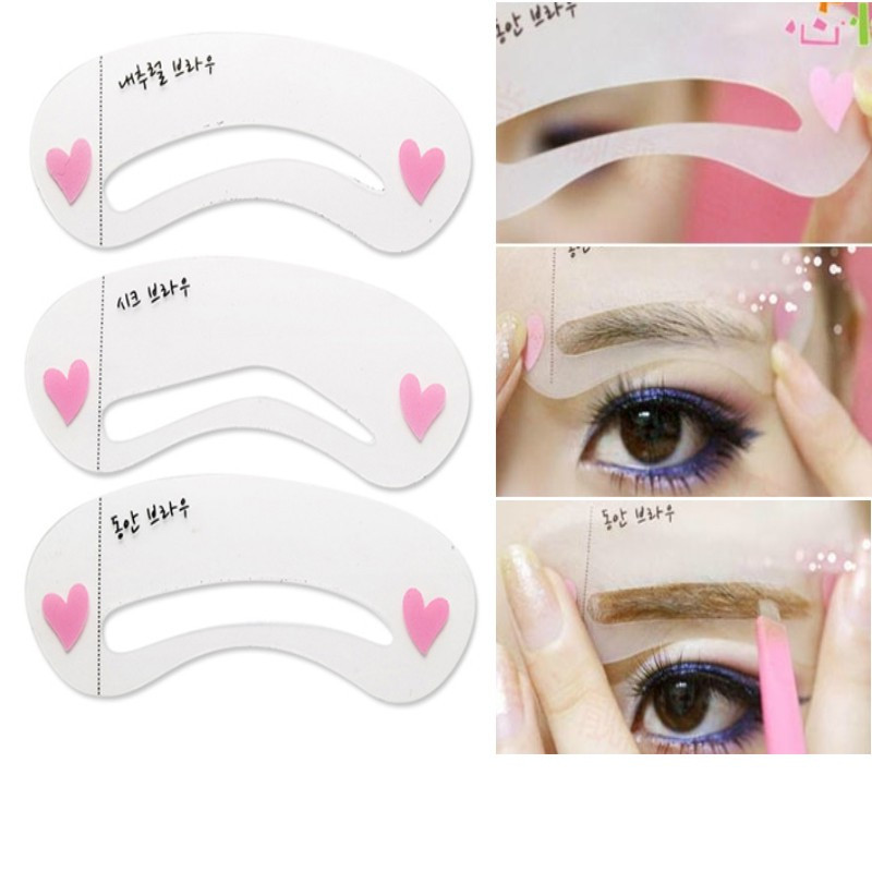 Thrush Card Threading A Word Eyebrow Makeup Tools Threading Artifact Thrush Aid Card Eyebrows Mold