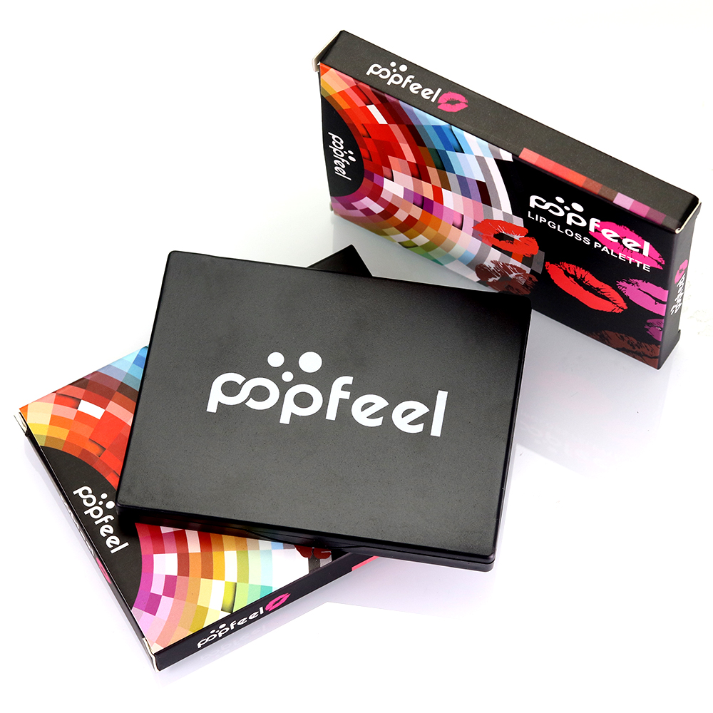 15 Colors Lipstick Mini Palette Set Waterproof Non-stick Cup Batom Colorful Sexy Pigment Maquiagem